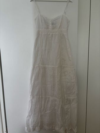 Sommerliches, leichtes Kleid, weiss, Gr. 38- Top Zustand