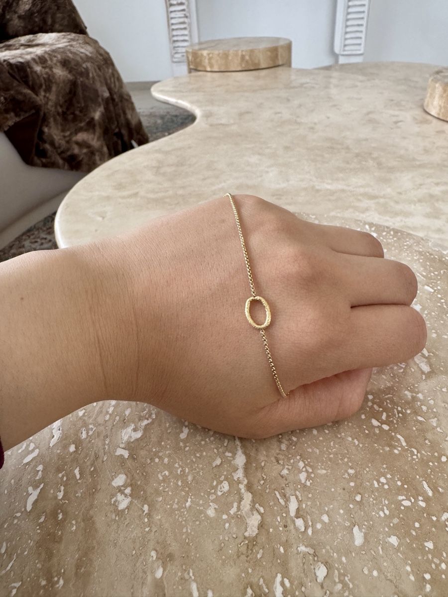 Bracciali & Braccialetti: Vergoldetes Edelstahl Armband – Nuovo e nell'imballaggio originale da Oberhasli venduto da Duabelle_official 1