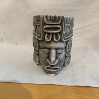 Maya Stein-Figur von Copan (Tal im Hochland Honduras)