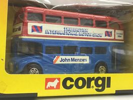 Corgi Toys Bus - John Menzies - British Motor Show 1984