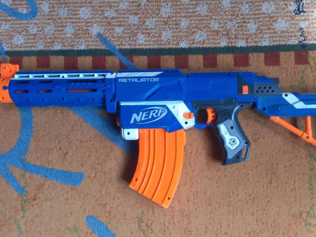 Nerf Giocattoli: Nerf Blaster Retaliator. – Usato da Unterägeri venduto da ric_cmx2 1