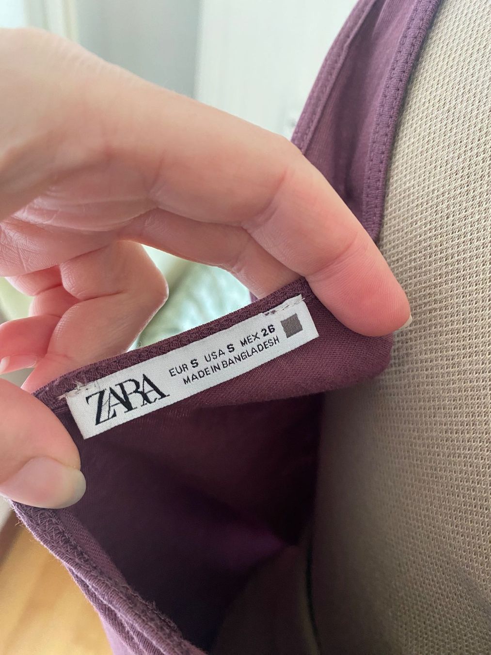 Zara Kleider: Robe Zara taille S mauve – Gebraucht aus Basel von Maria-Alexa 3
