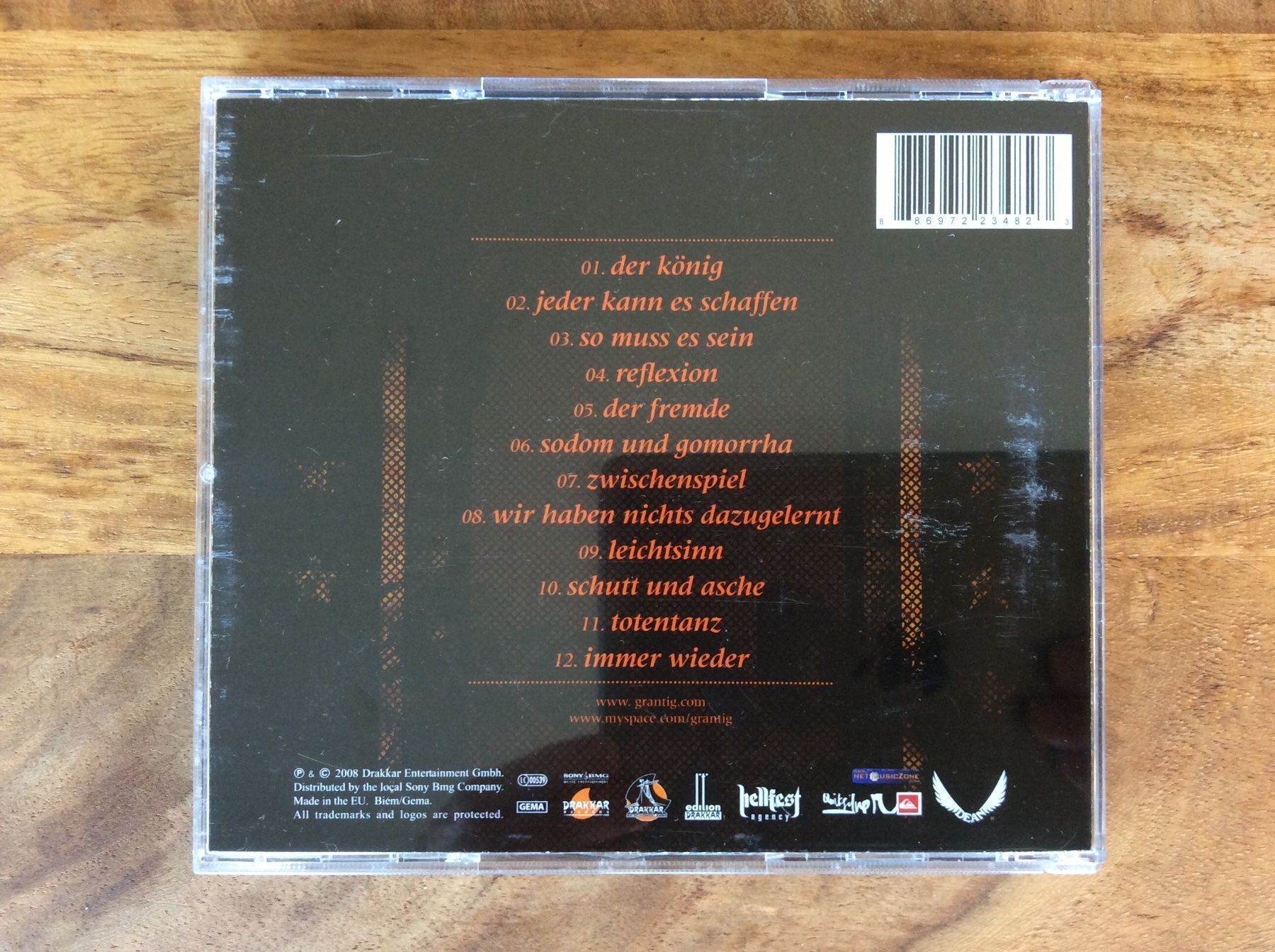CD: Grantig - So Muss Es Sein – Usato da Horgen venduto da flyingpenguin2000 1