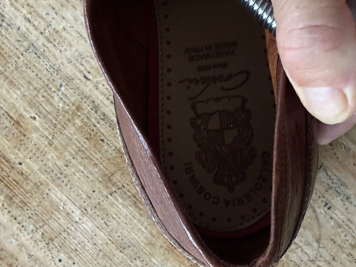 Scarpe da uomo: Corvari Herren Schuhe Größe 41 Leder – Usato da Ennetbaden venduto da mapa05 7