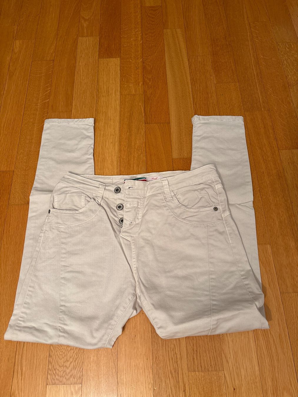 Please Jeans Pantaloni: Anouk - Please Hose hellbeige SMALL Konfektionsgrösse 38 – Usato da Effretikon venduto da wus_p9c5