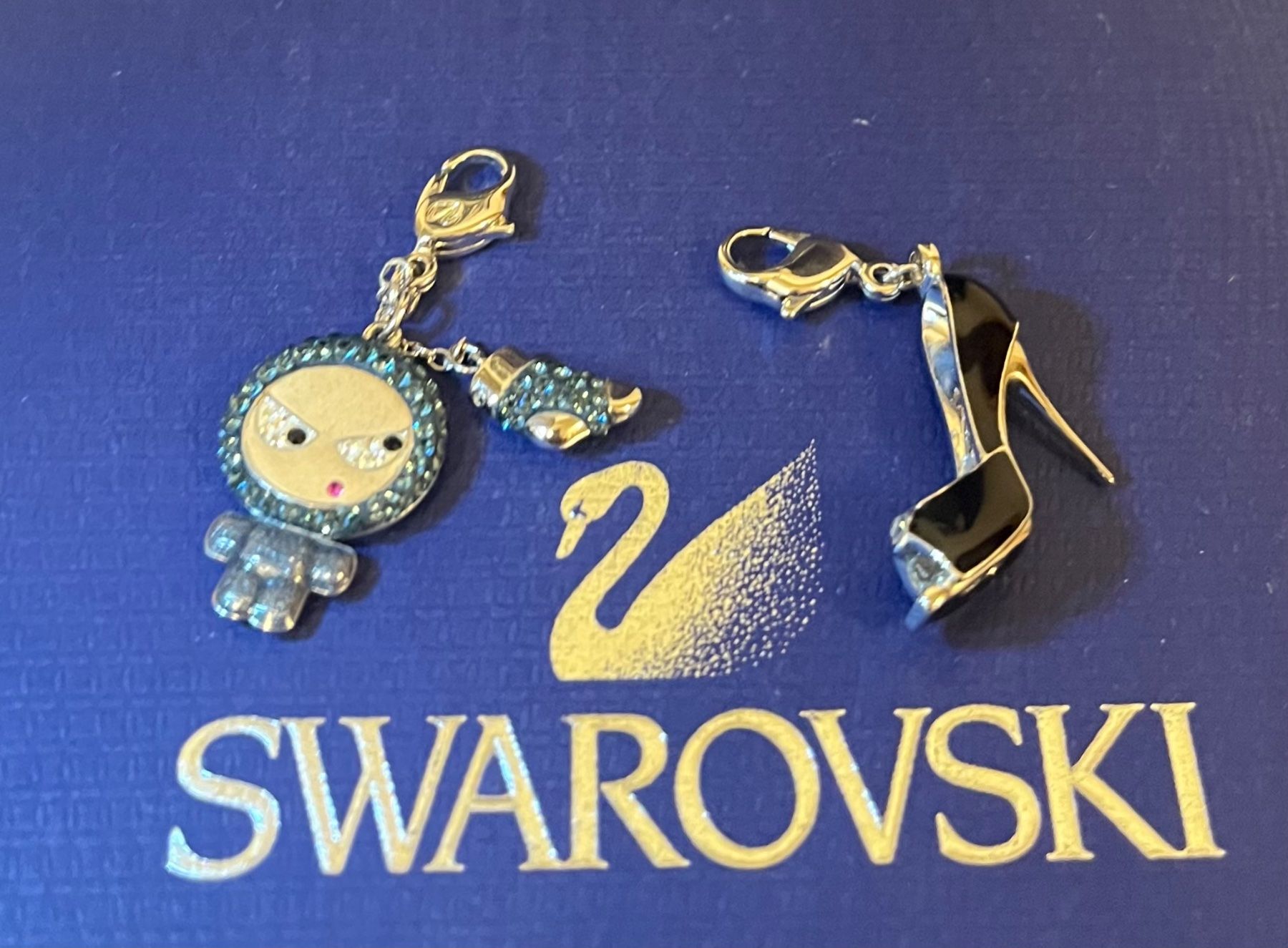 Swarovski Anhänger: Swarovski zwei Anhänger original – Neu (gemäss Beschreibung) aus Kirchleerau von Piroska05 1