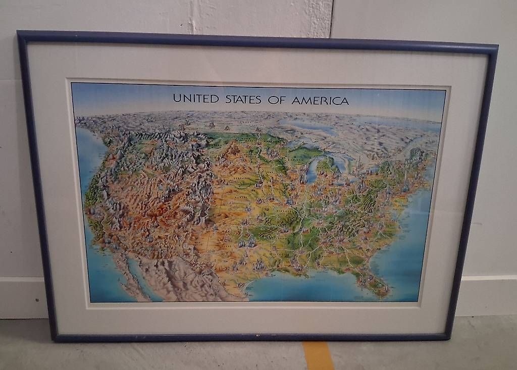 Foto & Immagini: 2 schöne 3D Karten USA & Florida – Usato da Chur venduto da Ceco_Cieco 1
