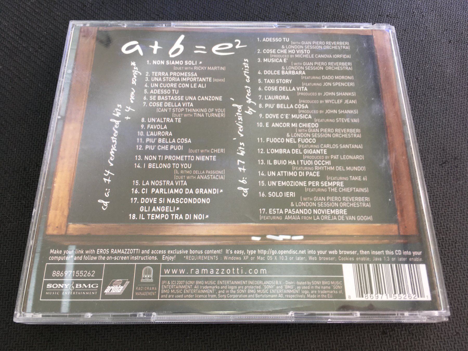 CDs: Eros Ramazzotti - E2 -CD- 2cd – Gebraucht aus St.Gallen von MedienJoe 2