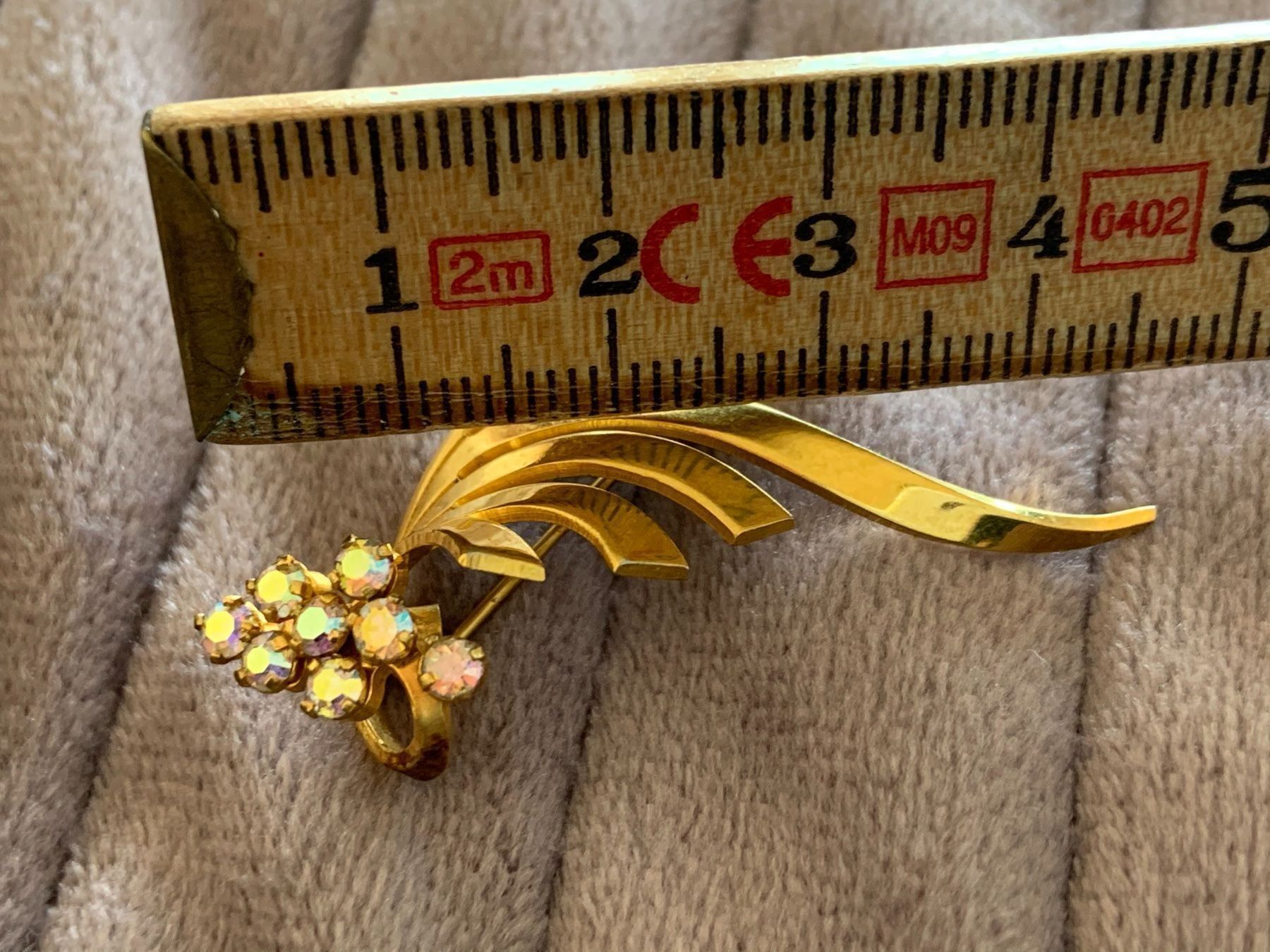 Spille & Fermagli: Brosche 8 steine swing vergoldet – Usato da Dittingen venduto da Bellevista 4