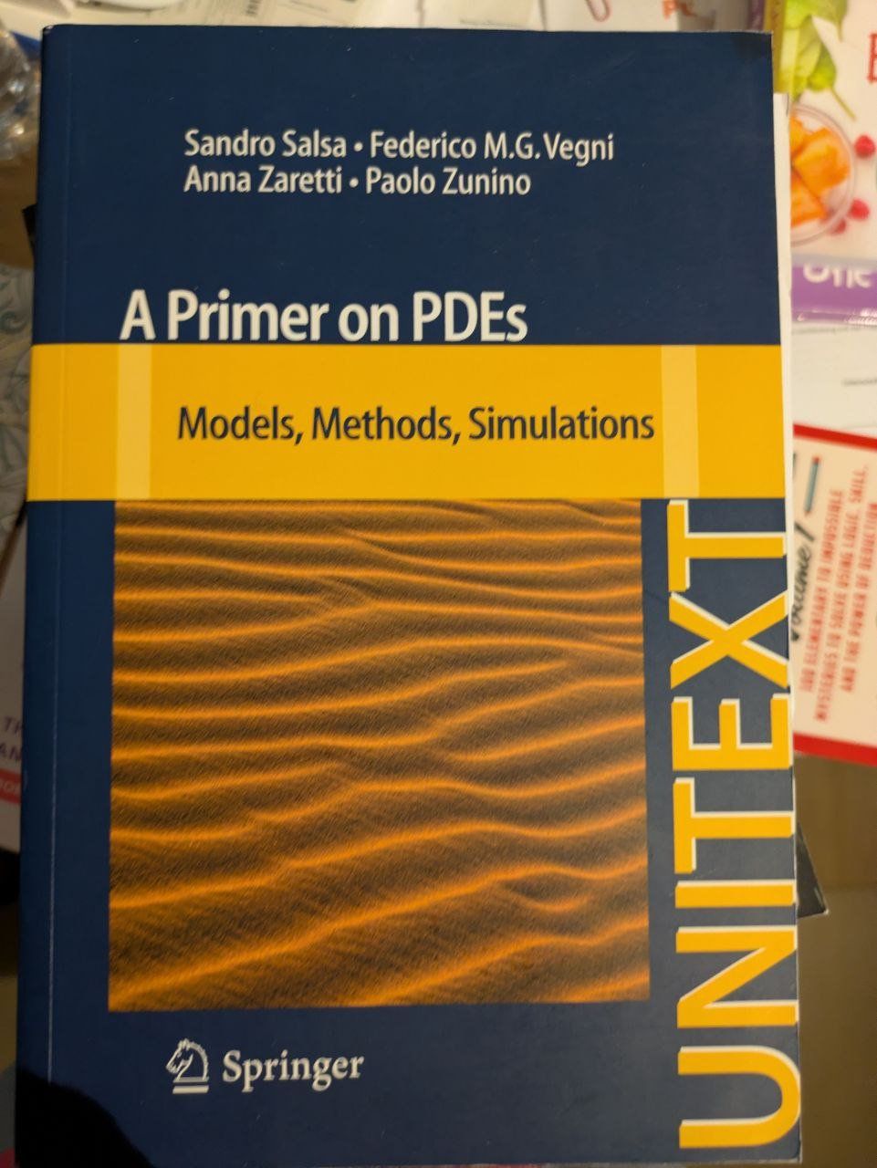 Libri: A Primer on PDEs: Models, Methods, Simulations – Usato da Fehraltorf venduto da and_vvv2