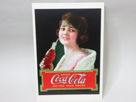 1997 AK Coca Cola Werbung Cutout 1922 postkarte