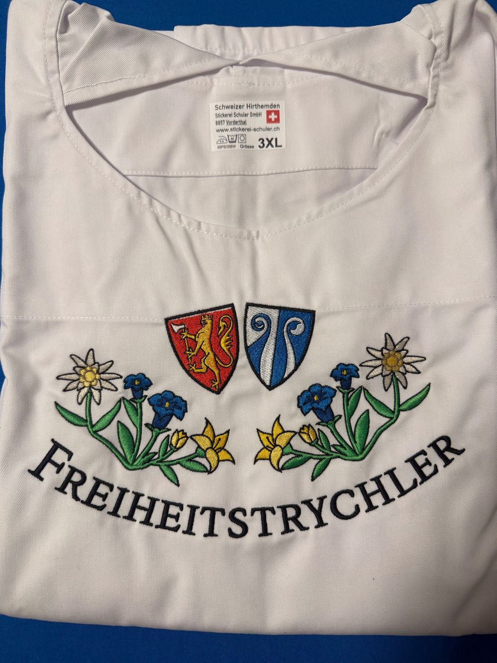 Hemden: Hemd Freiheitstrychler – Neu (gemäss Beschreibung) aus Altendorf von Elenaneagu22 1