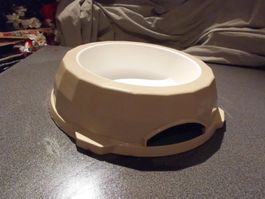 Hundenapf Pedigree, beige/weiss