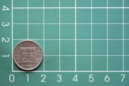 währung nederlande 25 cent 1985