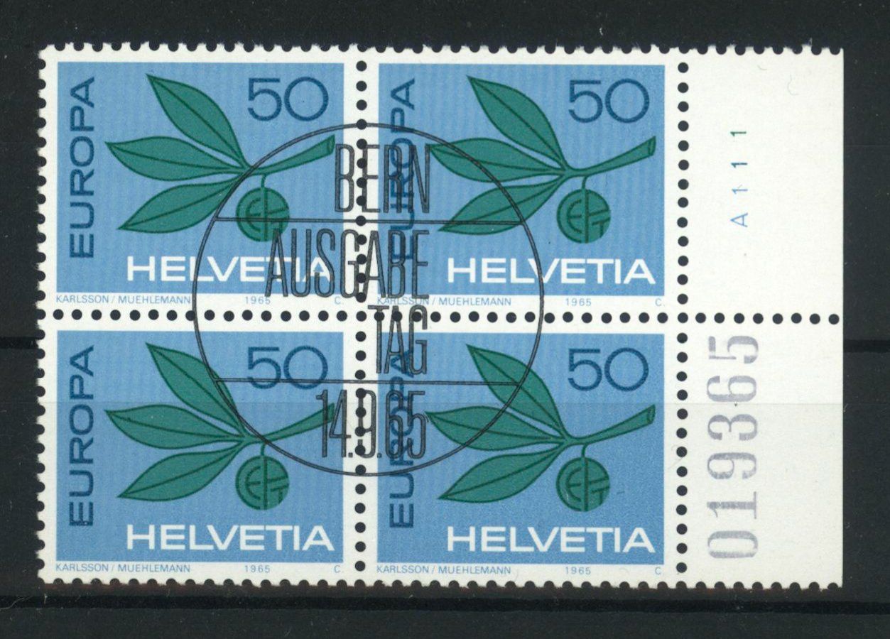 Tutti i francobolli: 1965, Europa, ET – Usato da Willisau venduto da Vollstempel