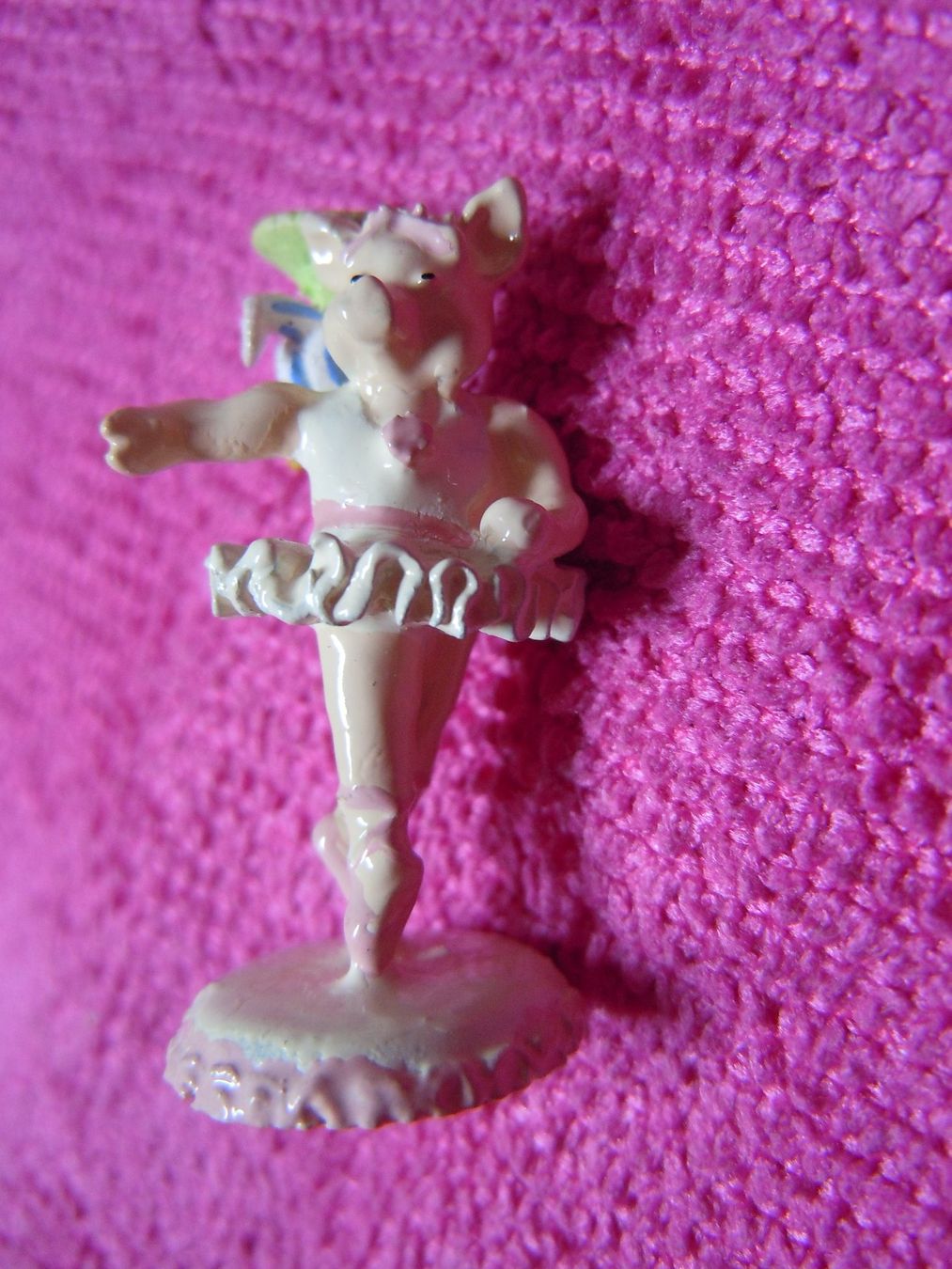 Statuette: Ballerina Schwein Handbemalt – Usato da Luzern venduto da Baumli1 3