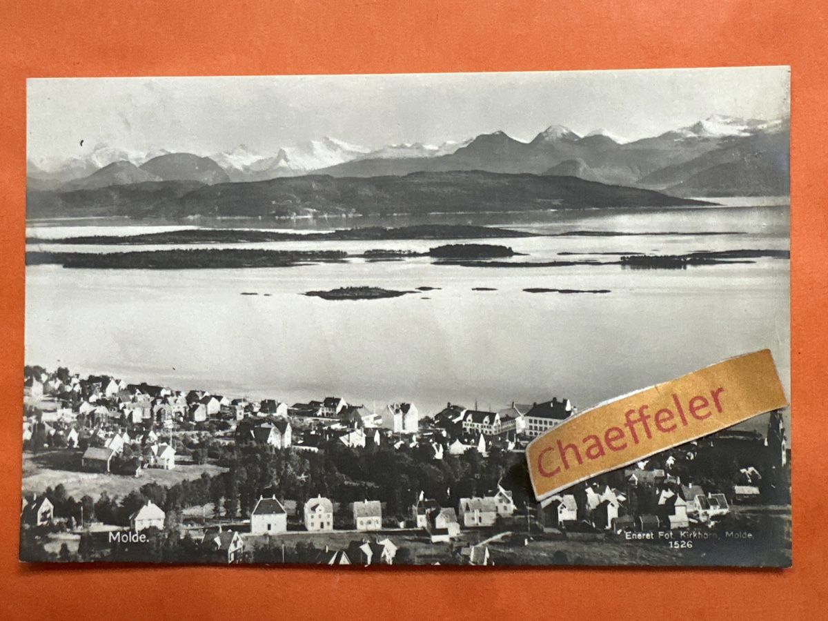 Ansichtskarten: Molde. – Gebraucht aus Zürich von Chaeffeler