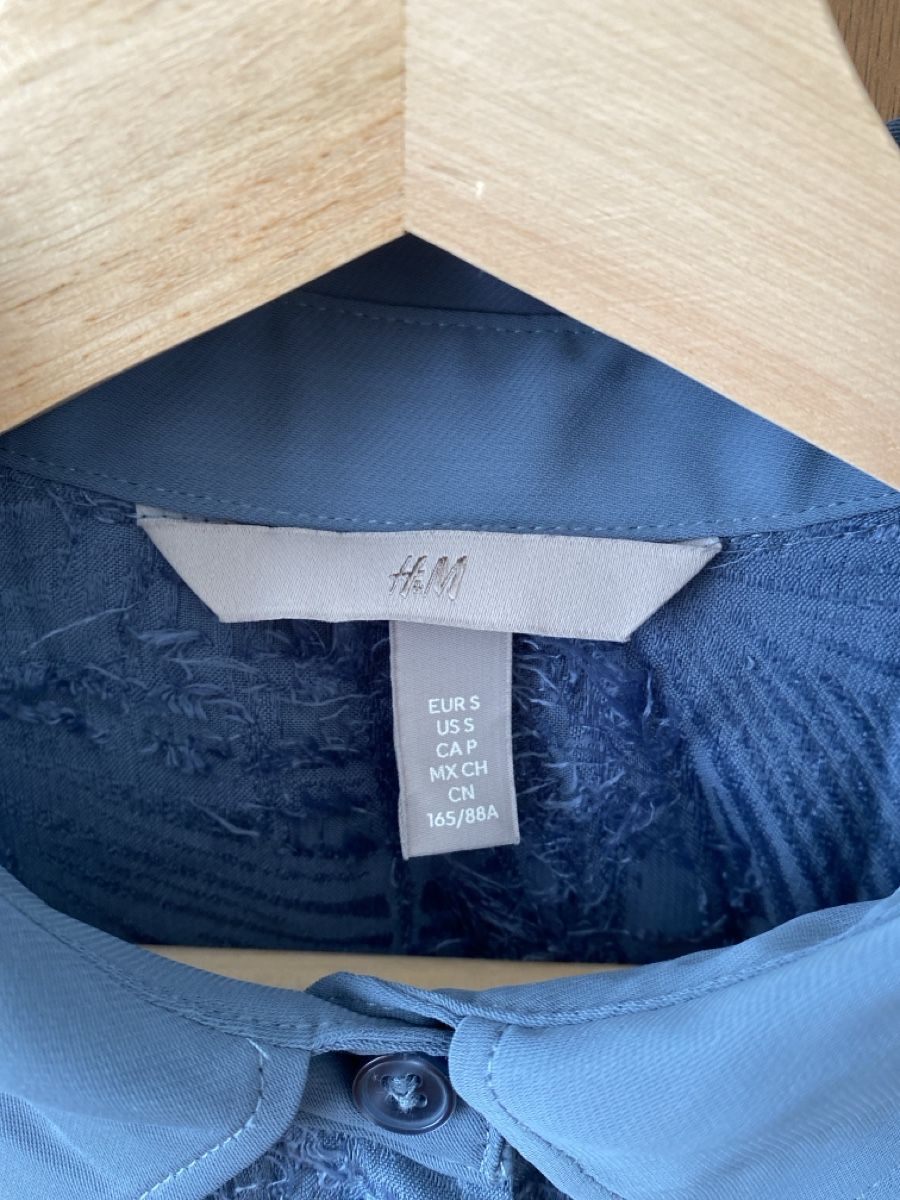 H&M Camicette: Tolle H&M Bluse, Grösse S, blau – Usato da Baden venduto da jafer_25 2