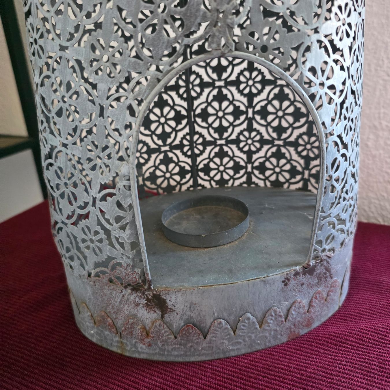 Tutte le decorazioni: Metallfigur "Engel mit Harfe", Shabby Chic, ca 88cm hoch – Usato da Rheinsulz venduto da Dred 6