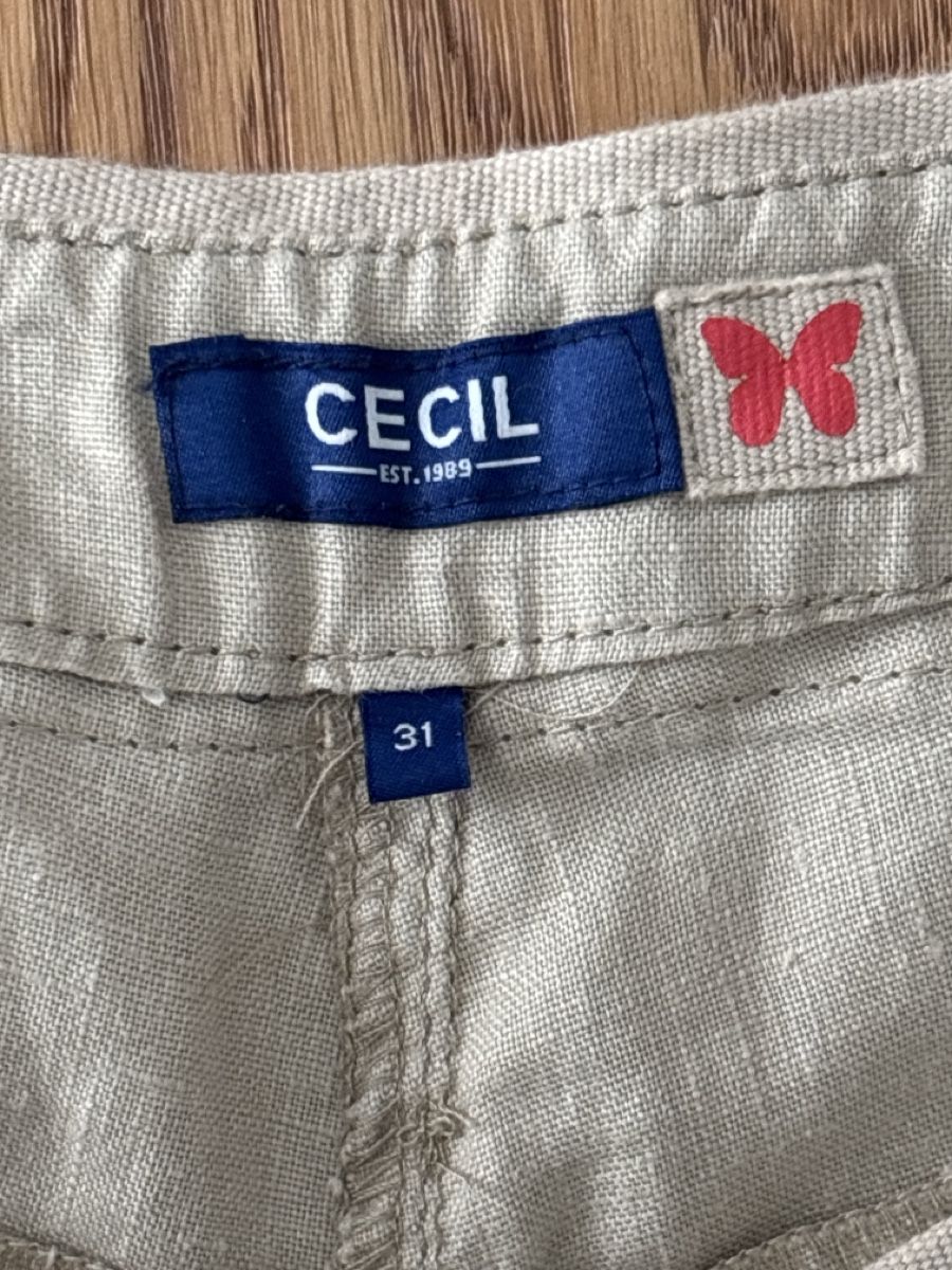 Cecil Pantaloni: Cecil Leinenhose – Usato da Sissach venduto da dancing01 1