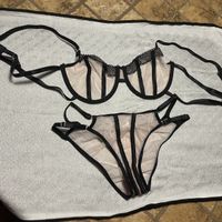 Trasparente Set Lingerie Sexy - nuovo- M