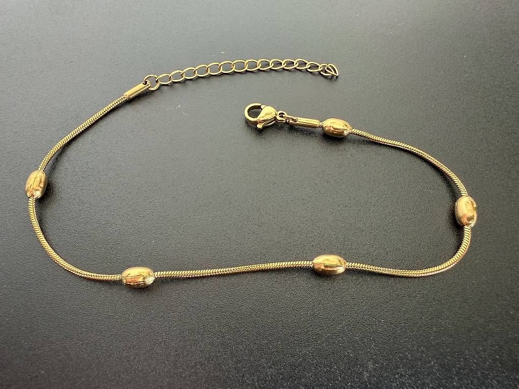 Catenine: Fusskette Maja gold – Nuovo (secondo la descrizione) da Tübach venduto da sab_hd7d