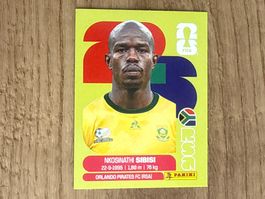 Panini FIFA World Cup 2026 Sticker Nkosinathi Sibisi RSA 10