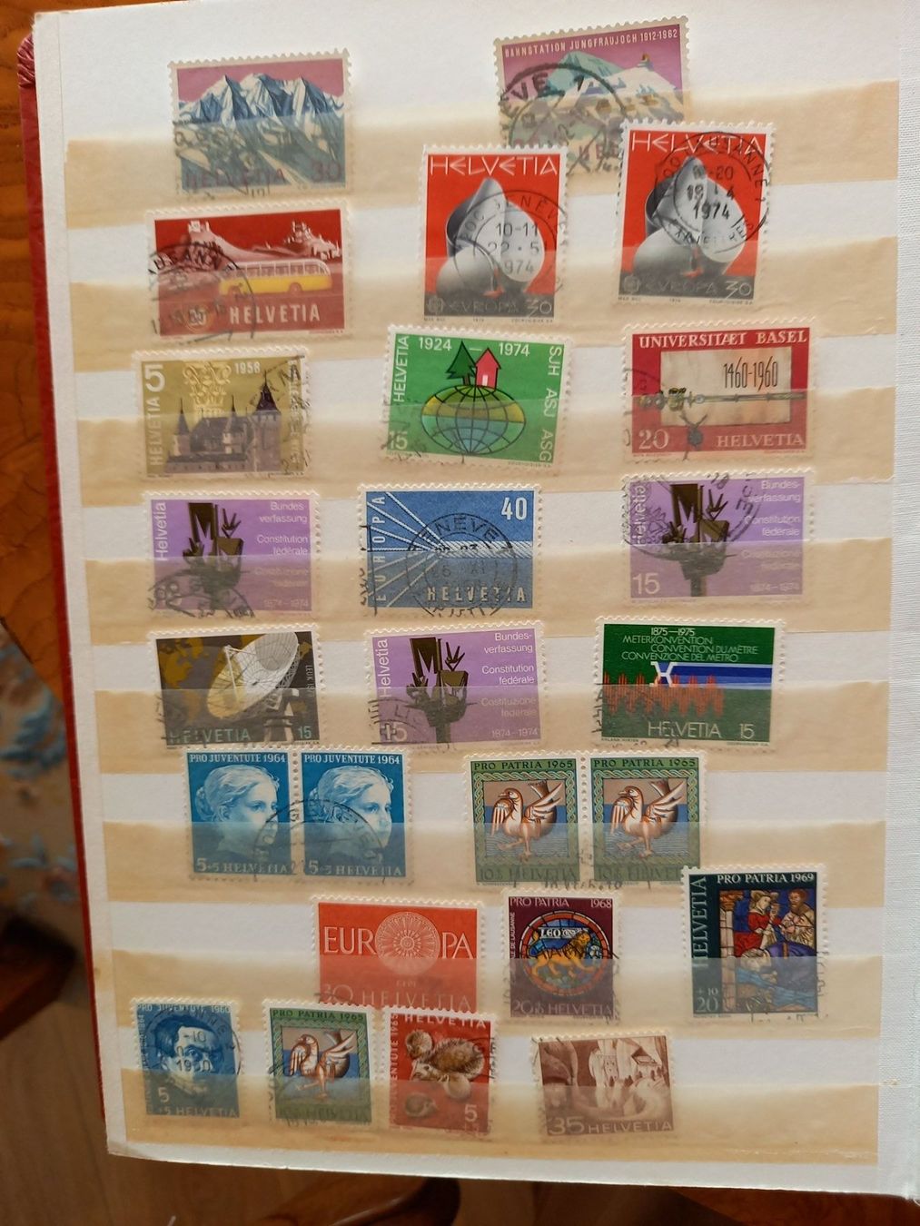 Alle Briefmarken: petites collection de timbre-poste Europe – Gebraucht aus Lausanne von leneko 2