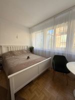 Lit blanc IKEA160x200cm bon état (sans matelas)