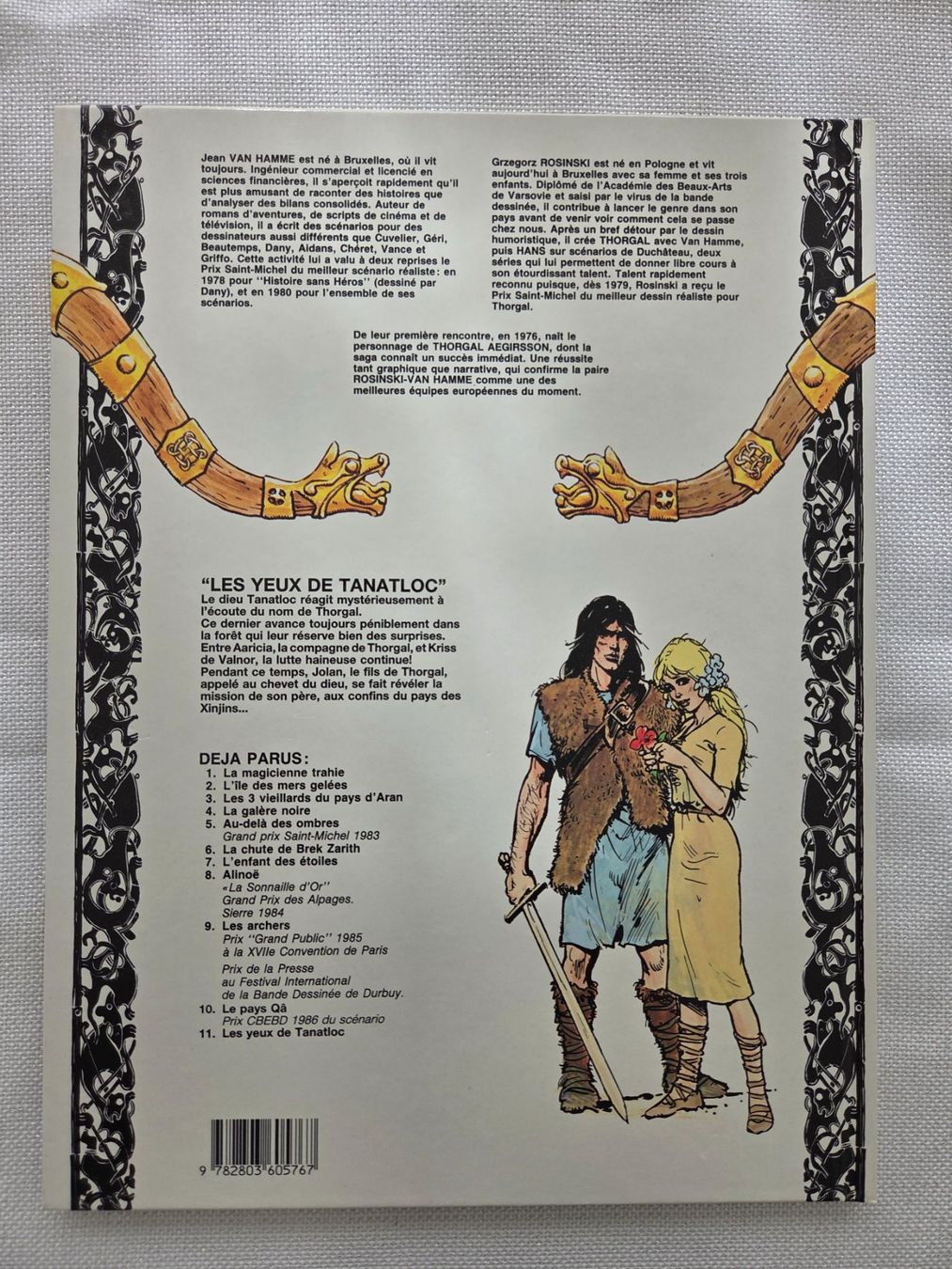 Fumetti: BD Thorgal No 11 EO (TBE) – Usato da Palézieux-Village venduto da magic1980 1