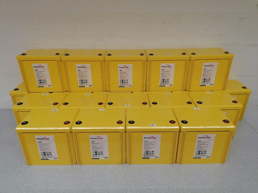12Volt Akku (20Stk) USV Solar Enersys Powersafe (D'occasion) à ...