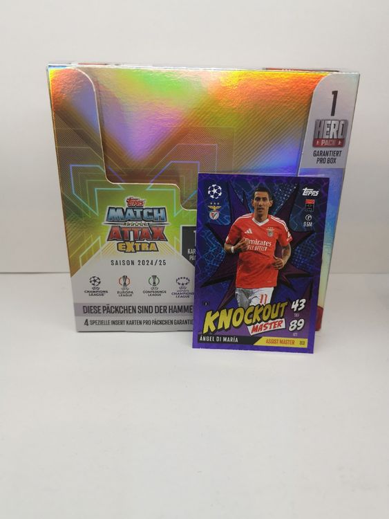 Match attax Extra 2024 /25 Angel Di Maria Purple paralell | Kaufen auf ...
