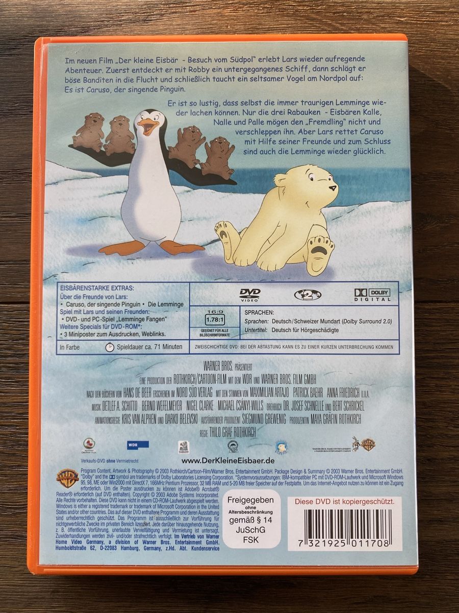Alle DVDs: DVD Der kleine Eisbär – Gebraucht aus Pfäffikon ZH von aveo14 1