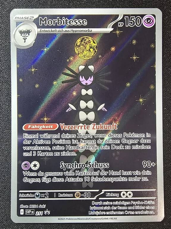 Pokémon Carte collezionabili: Pokemon Morbitesse 211 Promo – Nuovo (secondo la descrizione) da Regensdorf venduto da E-Smiley