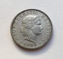 1893 20 Rappen vz+