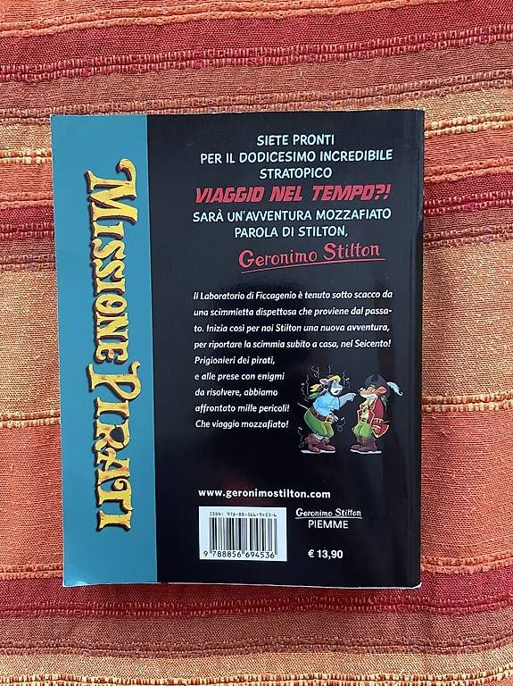 Libri: Viaggio nel tempo 12 - Geronimo Stilton – Usato da Giebenach venduto da Flaz78 1