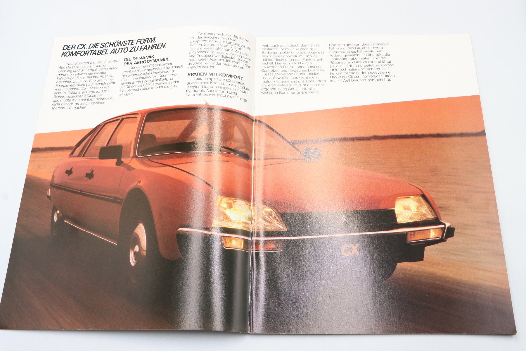 Citroën Documents: Citroen CX 1984 Prospekt – D'occasion à Bühl b.Aarberg par Collectorpassions 2