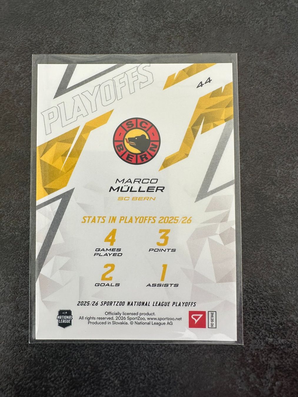 Sportzoo Sammelbilder & Trading cards: Sportzoo SCB Marco Muller Base 7/60 – Neu (gemäss Beschreibung) aus Marsens von Yoyokix 1