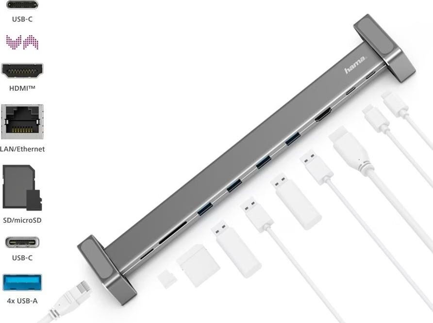Hama Docking station: Hama 9 in 1 USB-C - Dockingstation – D'occasion à Winterthur par mar_mvk8 4