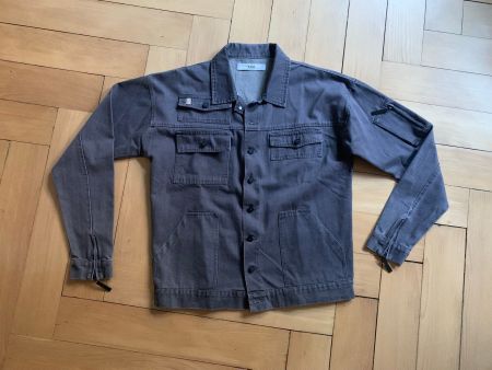 ANGEWANDTES OPTISCHES DESIGN - Jeansjacke grau neu M
