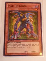 Yugioh Mad Reloader first Edition Card