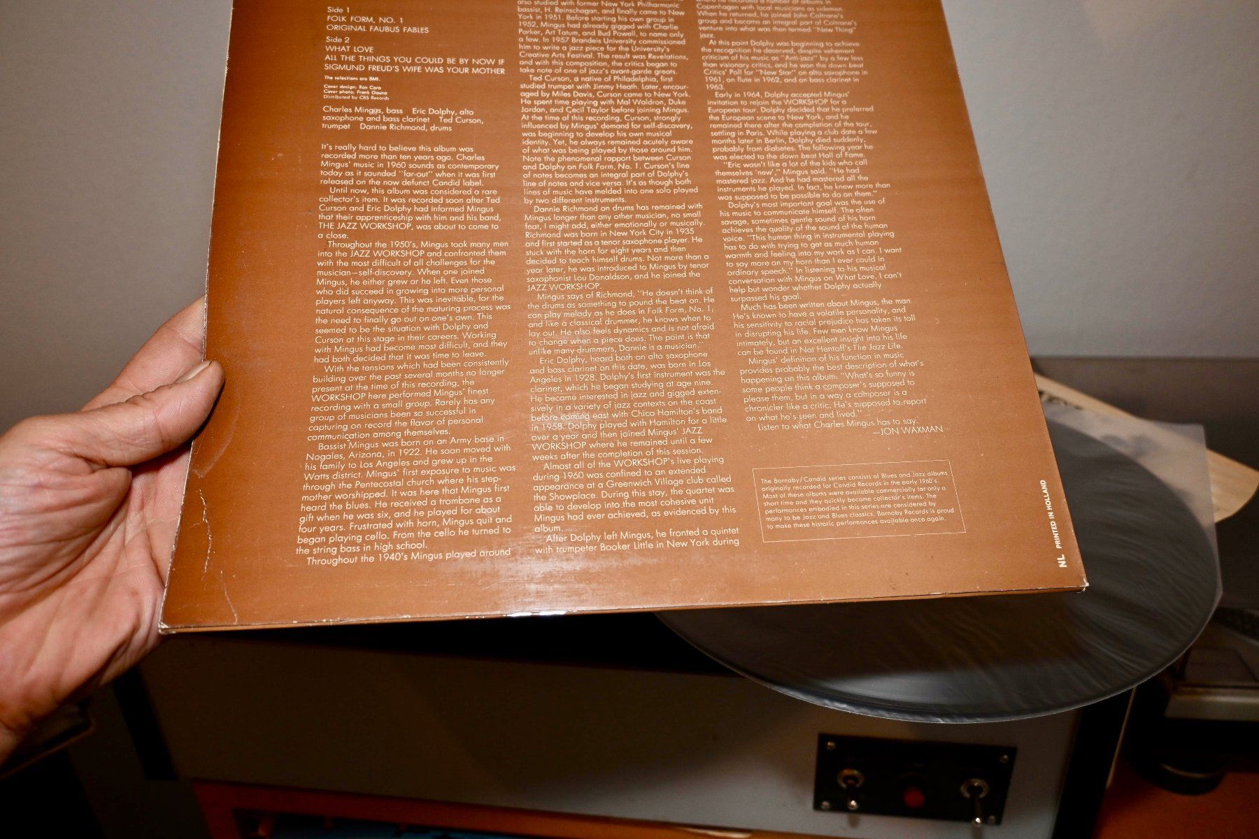 Dischi in vinile: The Charles Mingus Quartet Featuring Eric Dolphy LP 197 VG+ – Usato da Pfaffhausen venduto da mono_rec 5
