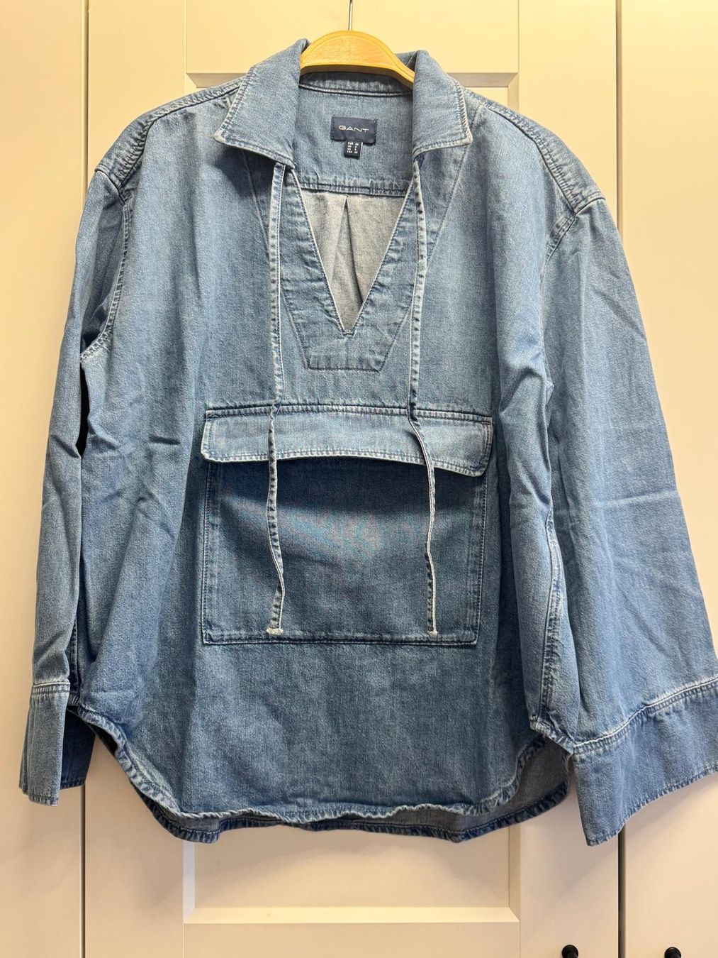 Gant Camicette: Gant Jeans Hemd gr.36 neuwertig – Nuovo (secondo la descrizione) da Männedorf venduto da AeternusWatches