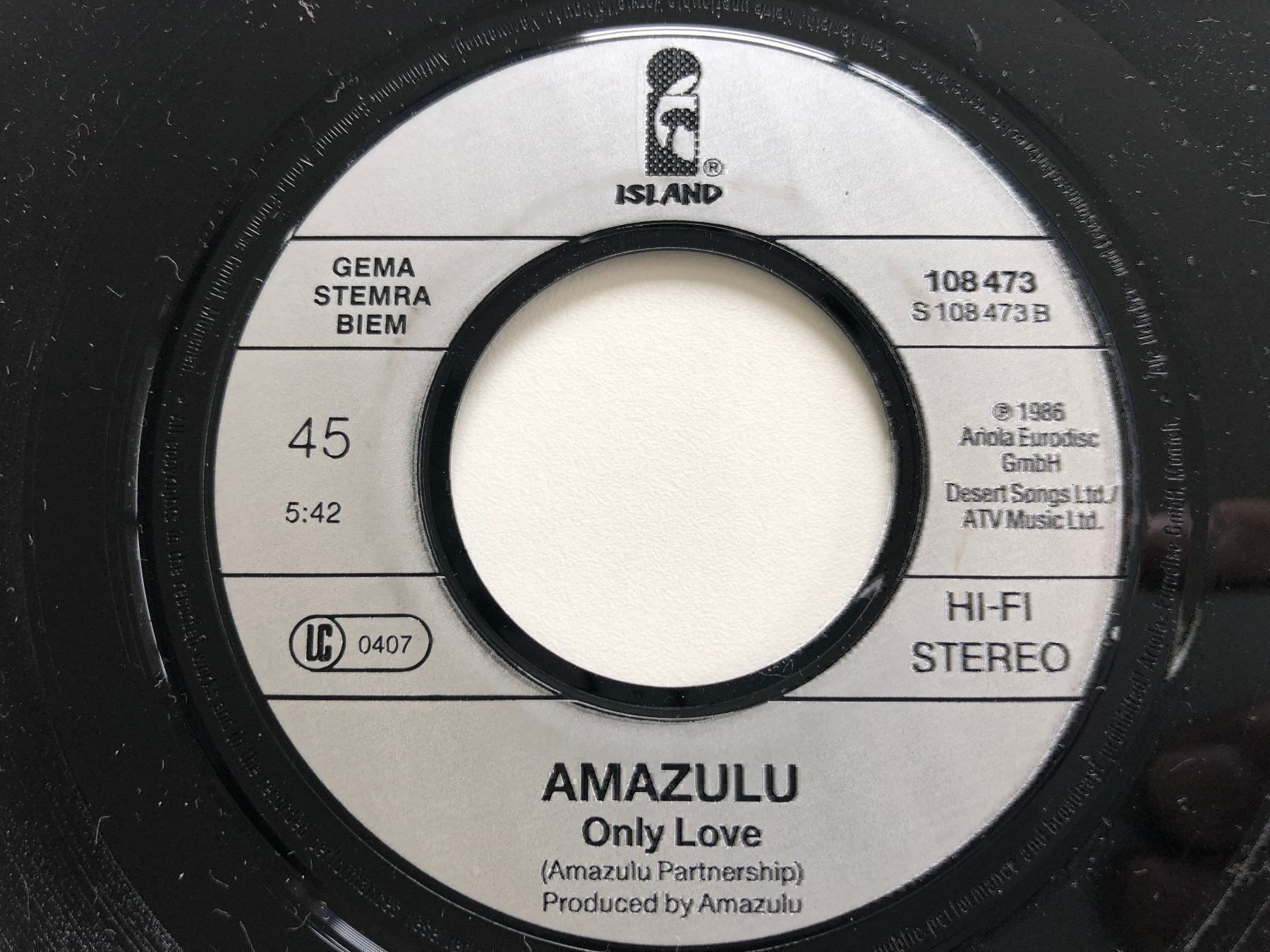 Dischi in vinile: Amazulu Montego Bay – Usato da Lindau venduto da Ensenada 3