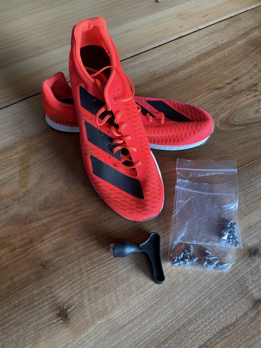 Adidas Scarpe da uomo: Crosslaufschuhe mit Spikes – Nuovo (secondo la descrizione) da Belprahon venduto da mar_2n2g