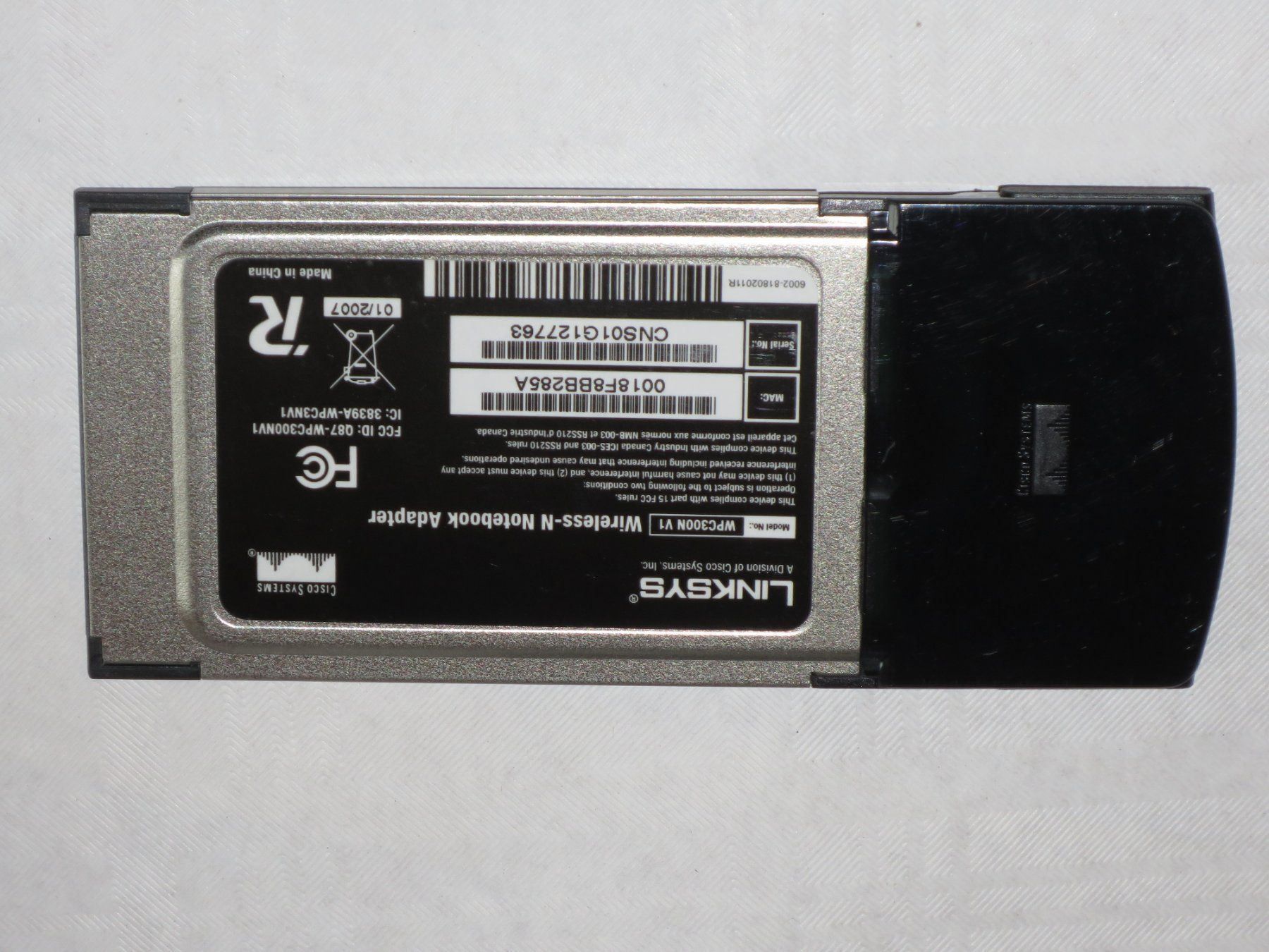 Unità & Adattatore: WLAN - Linksys Wireless Notebook Adapter – Usato da Zwingen venduto da Tigertimmi 3