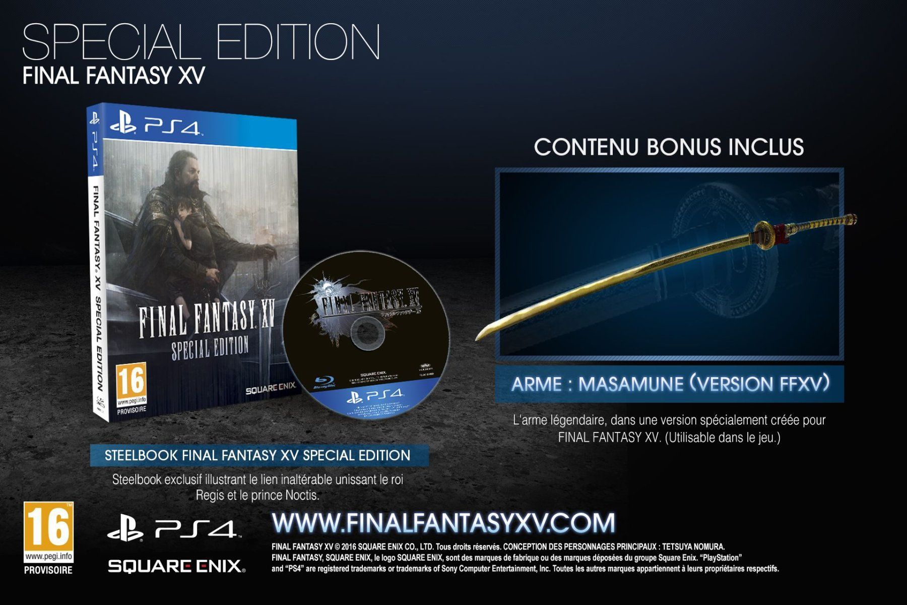 Sony Giochi: Final Fantasy XV: Edition Special – Nuovo e nell'imballaggio originale da Denges venduto da old-school-89