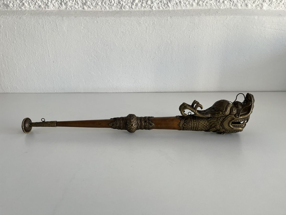 Tutte le decorazioni: Drachenkopf Trompete Tibet / Kupfer,Messing – Usato da Wetzikon ZH venduto da seli03 3