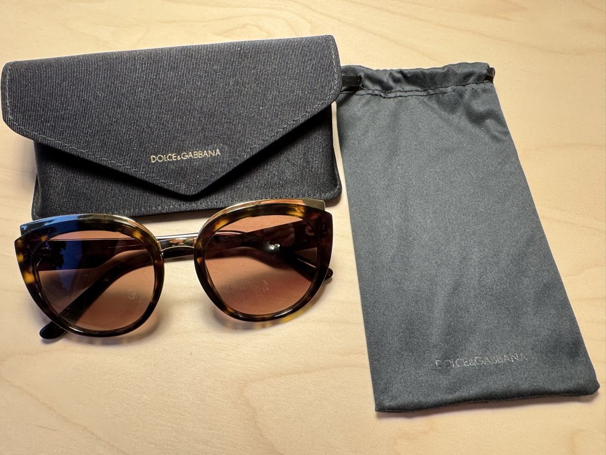 Dolce & Gabbana Brillen & Gläser: Dolce & Gabbana Sonnenbrille Braun – Neu (gemäss Beschreibung) aus Uster von Fraise_Love