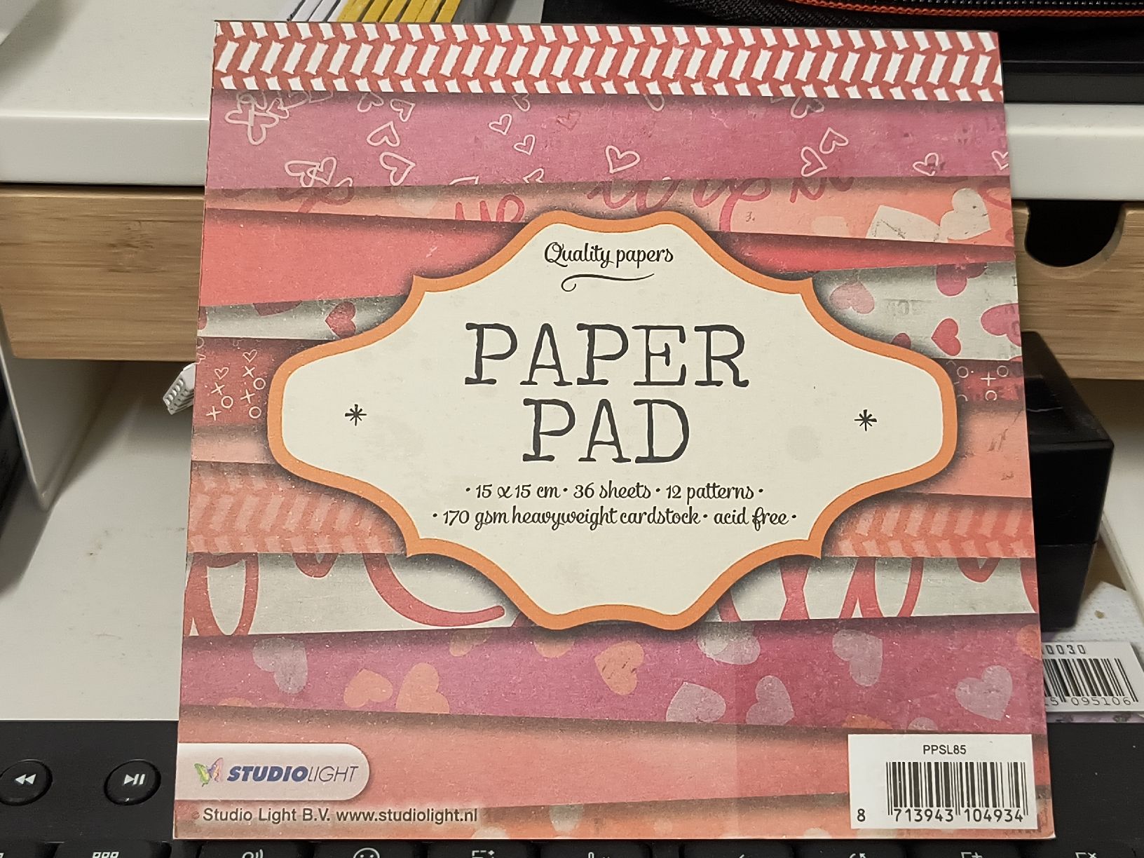 Carta: Studio Light Papierblock, Bastelpapier, viele Designs! – Nuovo e nell'imballaggio originale da Würenlingen venduto da Striga 3